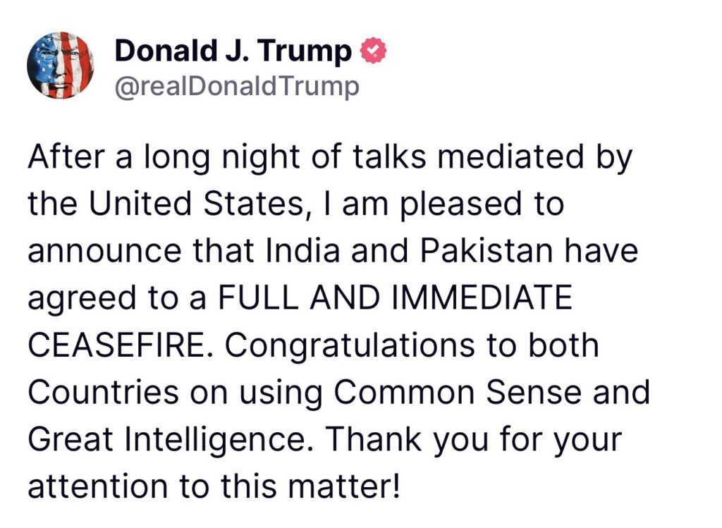 Donald J. Trump TWEET