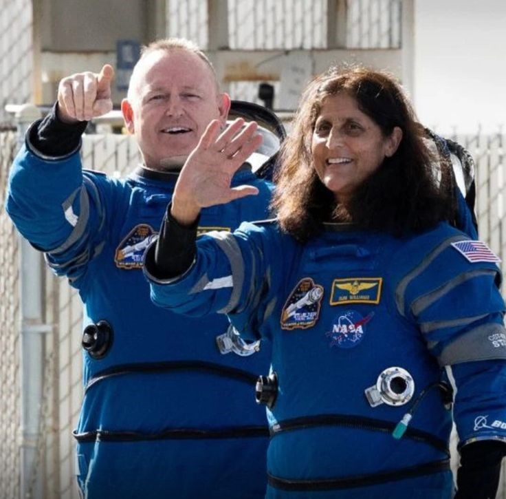 Welcome back, Sunita Williams & Butch Wilmore!
